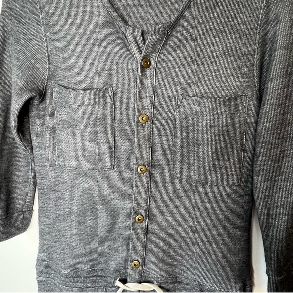 Anthro McGuire Flight Jumpsuit Gray Casual Onesie - Picture 7 of 11